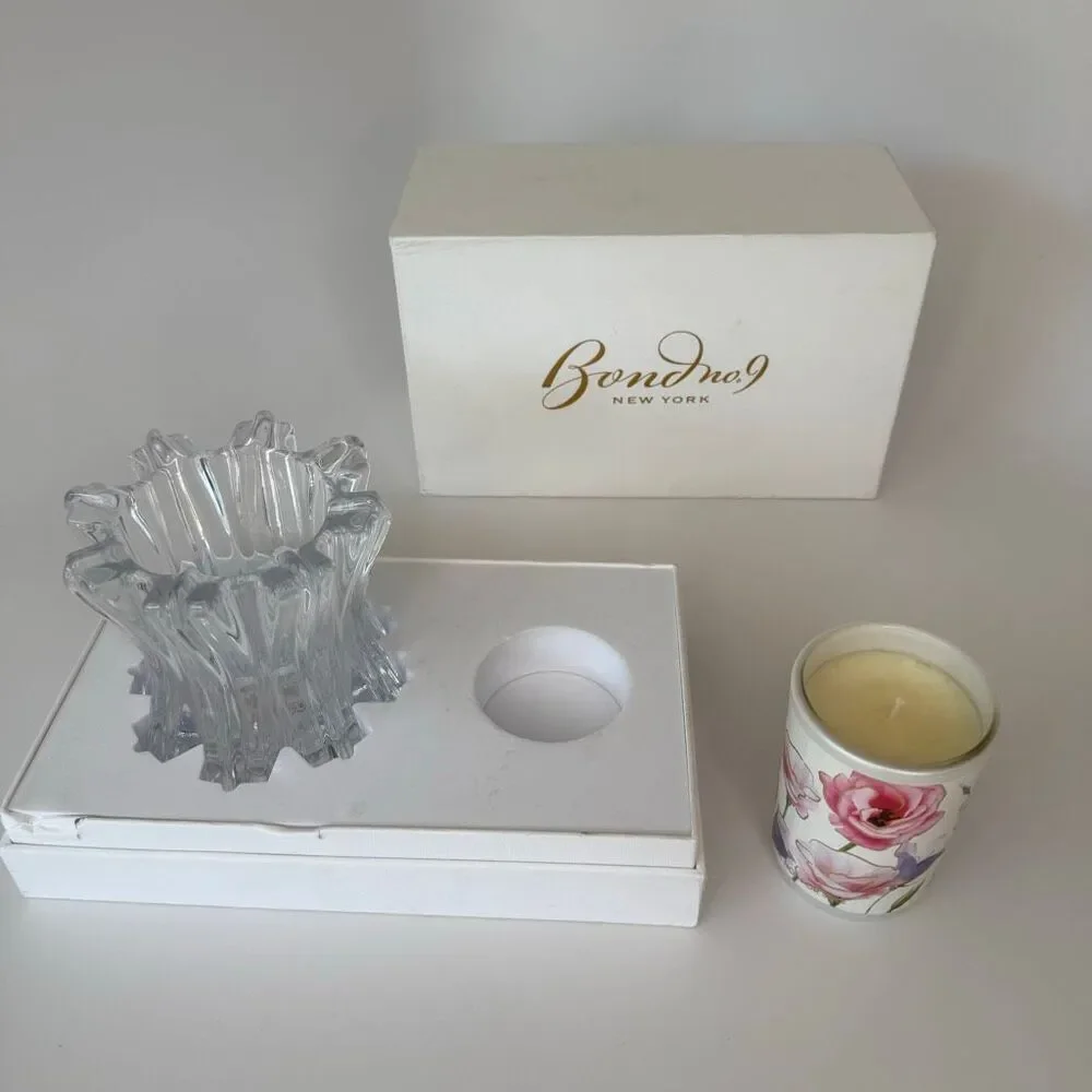 BOND NO. 9 NEW YORK FLOWERS REFILLABLE CANDLE SET 6.4oz $325